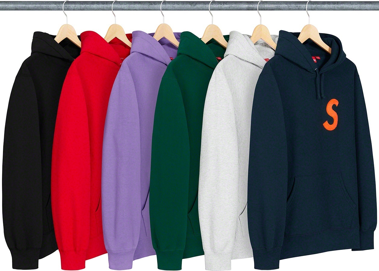 S Logo Hooded Sweatshirt